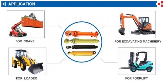 Hoogwaardige PC220-7 graafmachine hydraulische armcilinder 707-13-14550 5