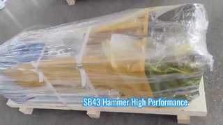 Introduceer de robuuste Sb43 hydraulische hamer voor een graafmachine van 6-9 ton voor u