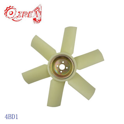 6 Blade QR Diesel Engine Spare Parts 4BD1 Fan 1-13660107-0 6 Blade 4 Holes