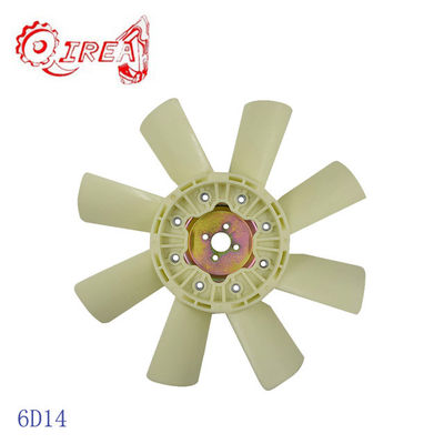 6D14 Excavator Engine Cooling Fan Blade ME039960 HD800
