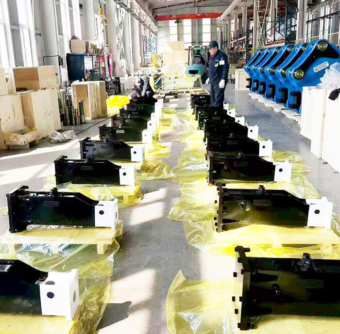 Construction machinery rock breaker parts HP20 powerful efficient hydraulic breake crushing hammer