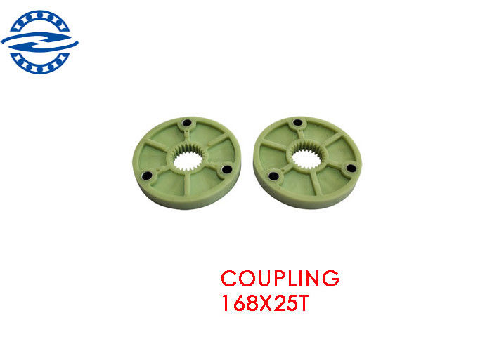 Green Colour Excavator Spare Parts Flexible Rubber Coupling OD 168 MM 25T 3H