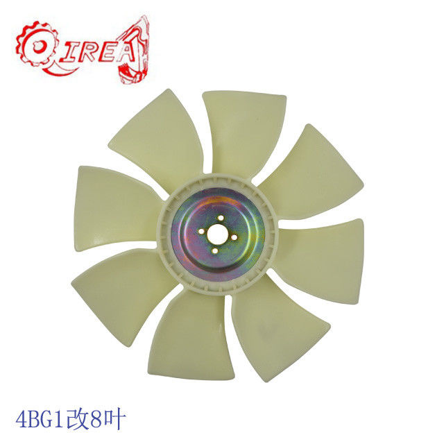 4BG1 Excavators Spare Parts 8-97161599-0 Cooling Fan 8 Blade 4 Holes