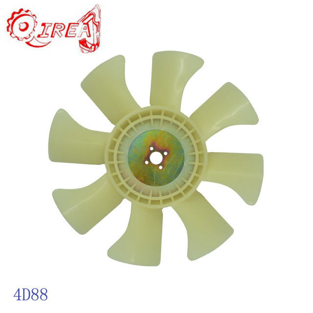 8 blade 4 holes engine 4D88 fan blade for PC50 excavator