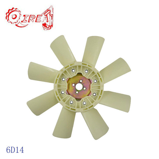 6D14 Excavator Engine Cooling Fan Blade ME039960 HD800