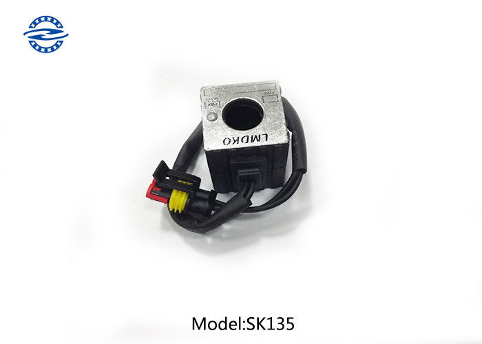 SY135 Kobelco Solenoid Valve Coil 24V  Crawler Excavator Components