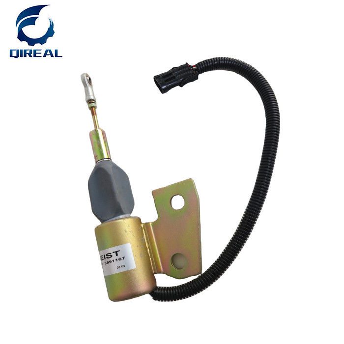 Excavator Engine Parts shut down solenoid valve 12V 3991167