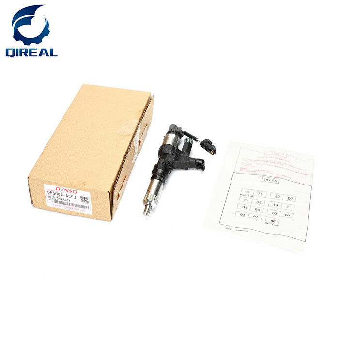 095000-6593 J08E Excavator Spare Parts Diesel Injector SK330-8 SK350-8 SK485 VH23670E0520
